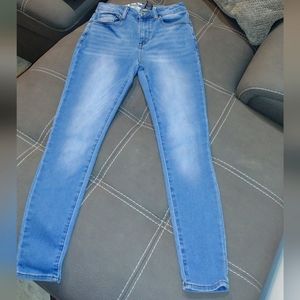 High rise Skinny ankle -Blue jeans